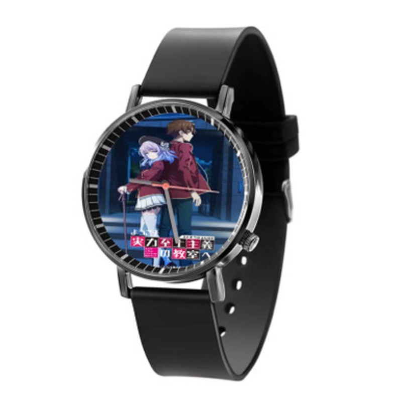 Classroom of the Elite 3rd Season Black Quartz Watch Unisex With Premium Gift Box
