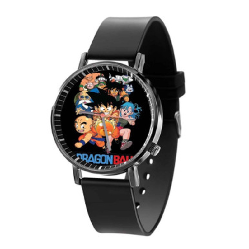 Dragon Ball Z Kids Funny Black Quartz Watch Unisex With Premium Gift Box