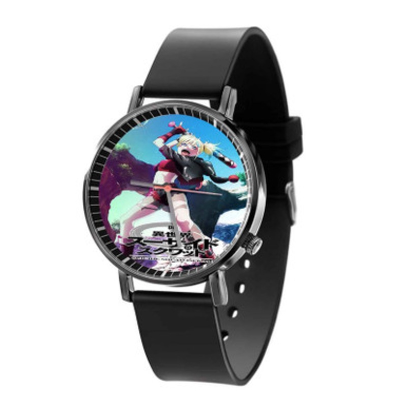 Suicide Squad Isekai Black Quartz Watch Unisex With Premium Gift Box